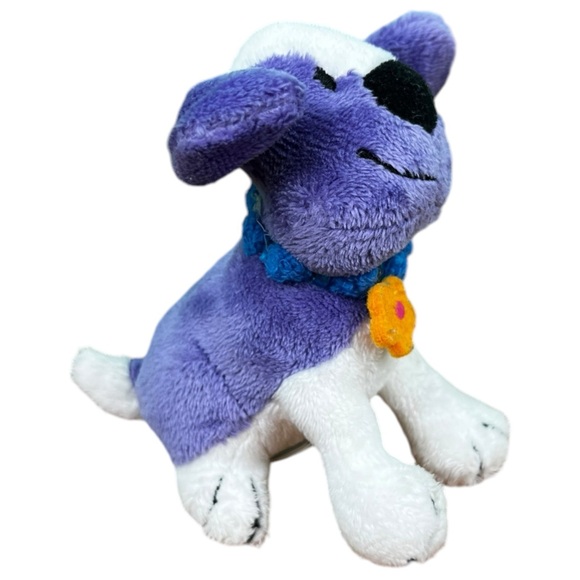 2003 Vintage Plush Toy Groovy Girls Dolls Accessories Puppy Flower Collar  AS IS - Picture 2 of 6